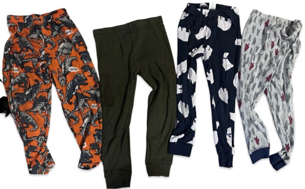 Boys Pajama Pants Lot of 4 Size 5